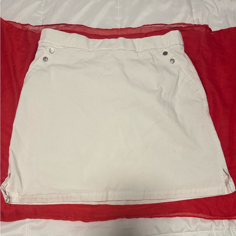 White Rafaella Skort
